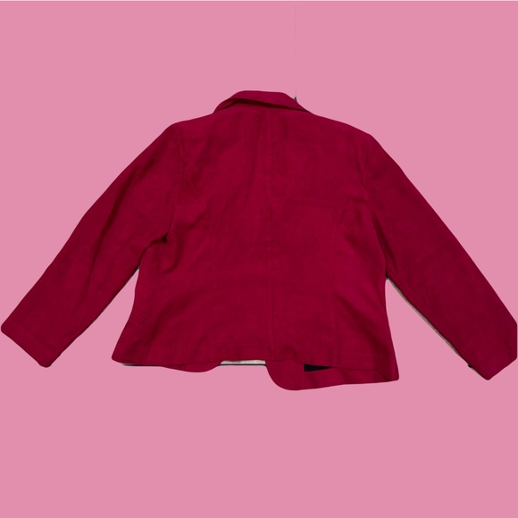 Red Red Button-Up Jacket - Picture 2 of 2